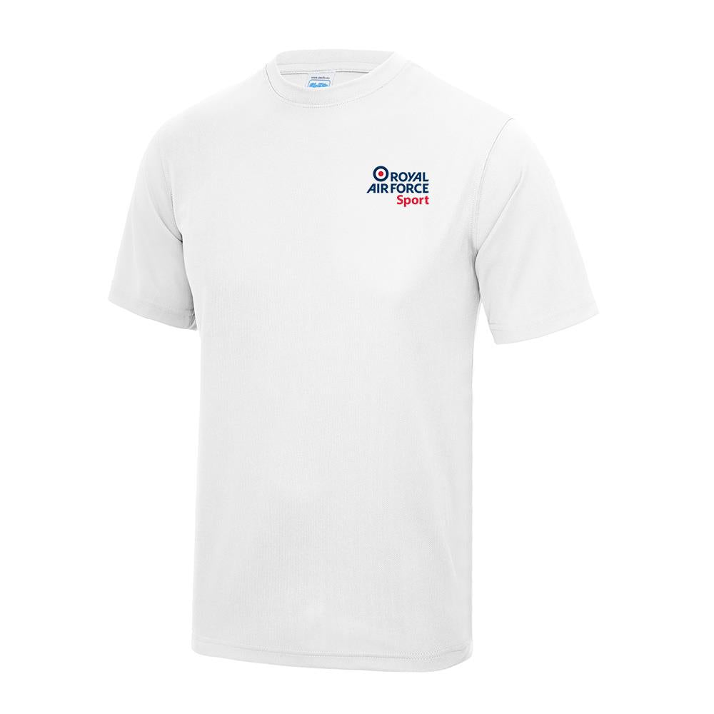 RAF Bobsleigh Luge and Skeleton Cool T-Shirt Arctic White