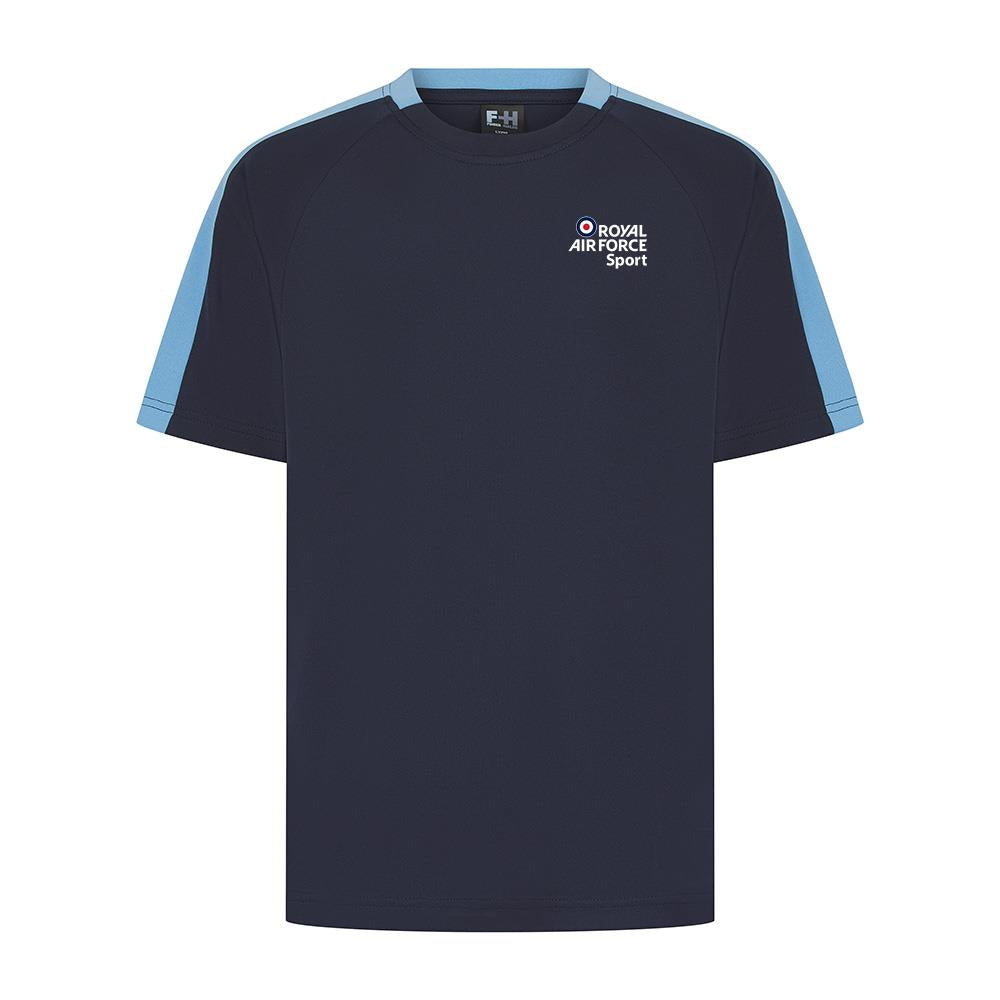 RAF Waveriders Unisex Team T-Shirt T-Shirt Navy/Sky