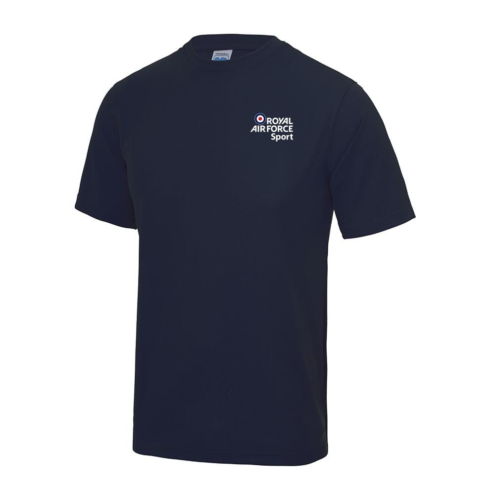 RAF Netball Cool T-Shirt French Navy