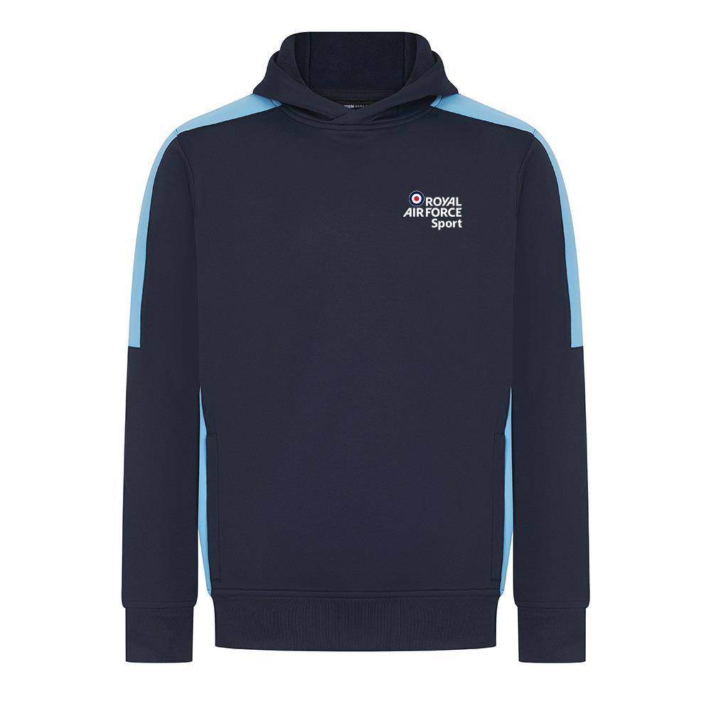 RAF Netball Unisex Team Hoodie Hoodie Navy/Sky